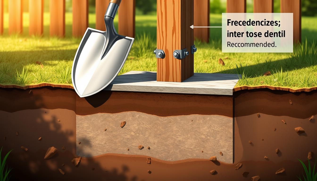 Jak głęboki fundament pod ogrodzenie