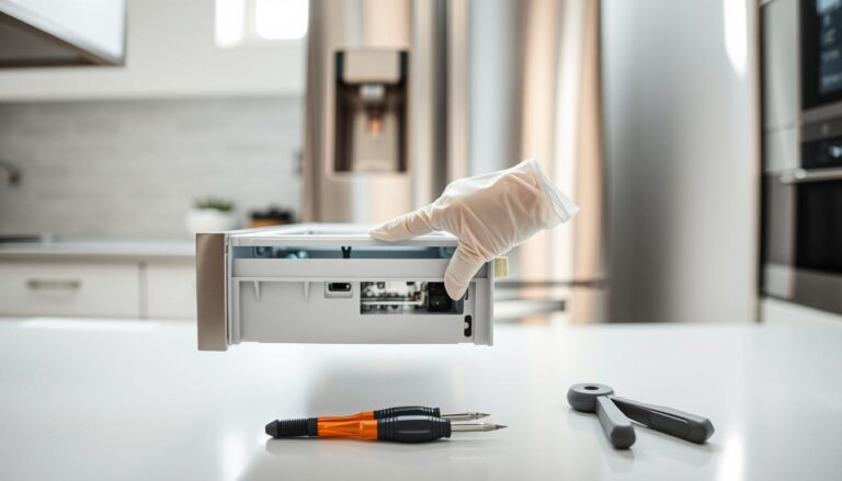 Jak rozebrać szufladę w lodówce bosch