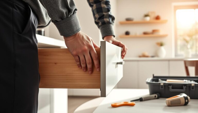 Jak włożyć szufladę z cichym domykiem