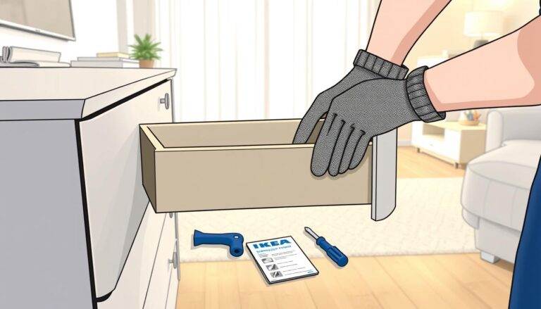 Jak wyjąć szufladę ikea