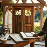 Jak zrobić drzwi do altany