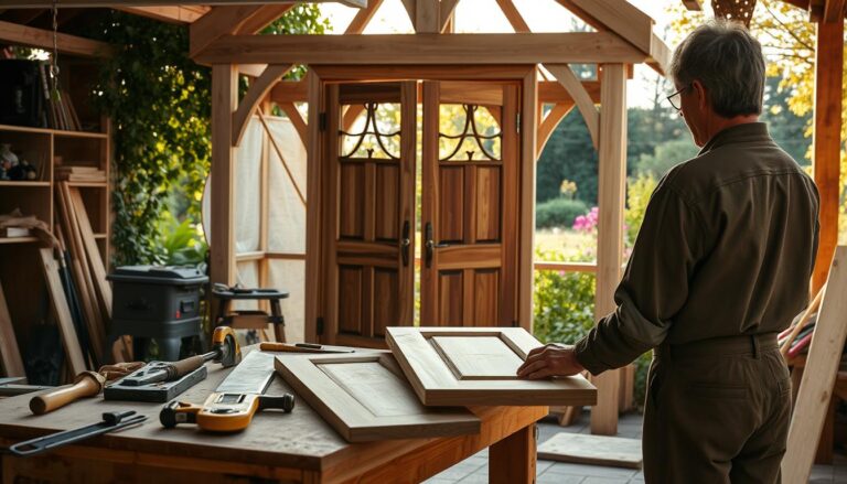 Jak zrobić drzwi do altany