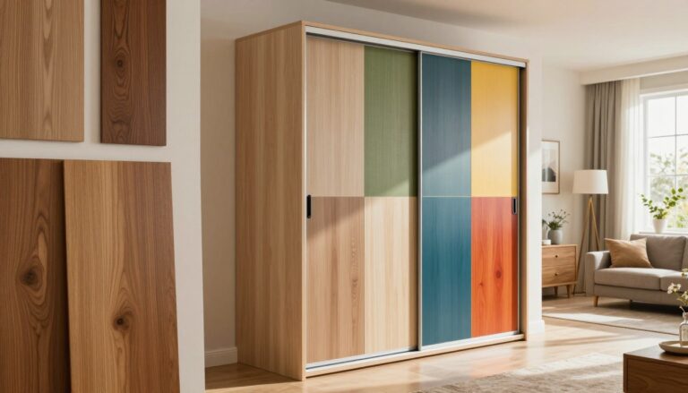 Czym okleić szafę przesuwną