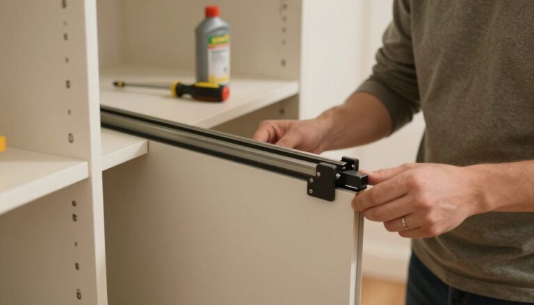 Jak naprawić drzwi przesuwne w szafie