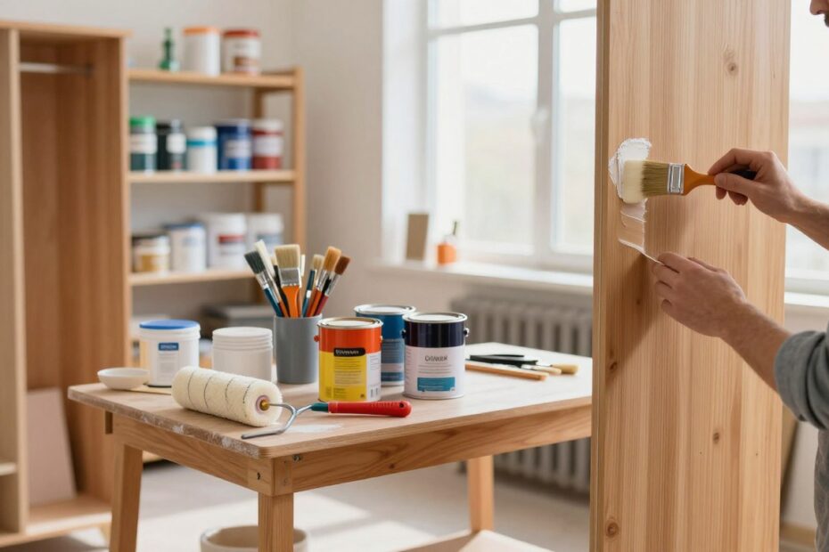 Jak pomalować szafę