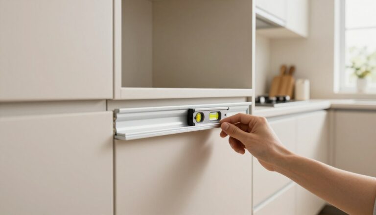 Na jakiej wysokości listwa do szafek kuchennych