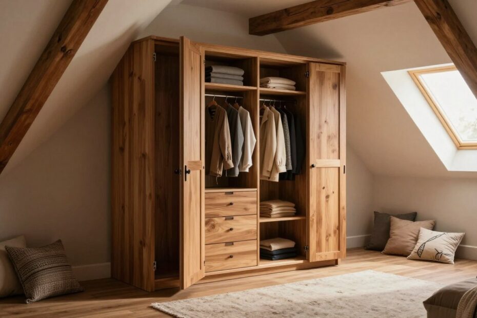 Szafa pod skosem jak zrobić